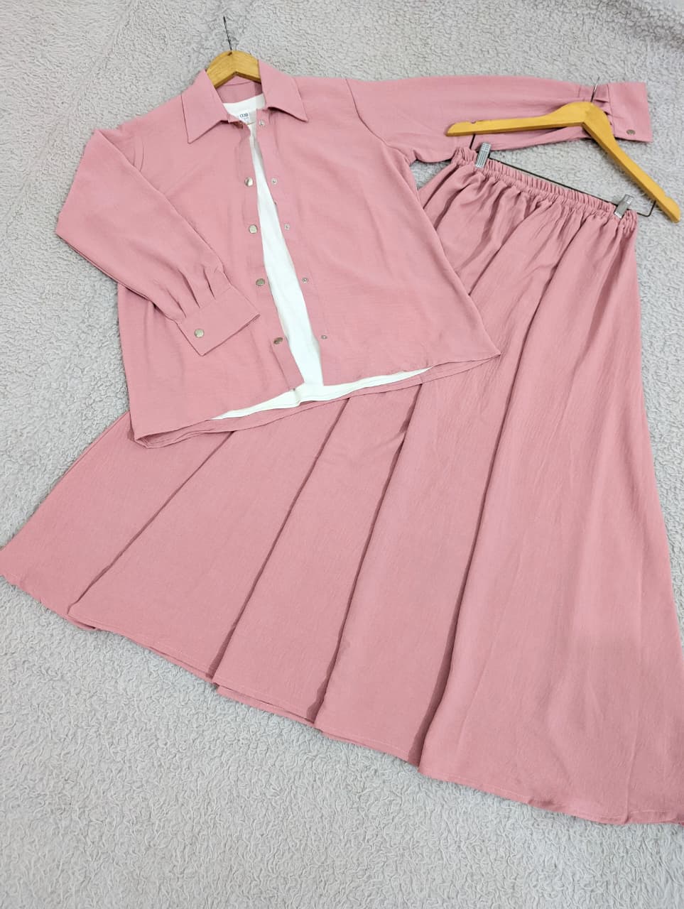 TOP SKIRT MOAZZ FABRIC