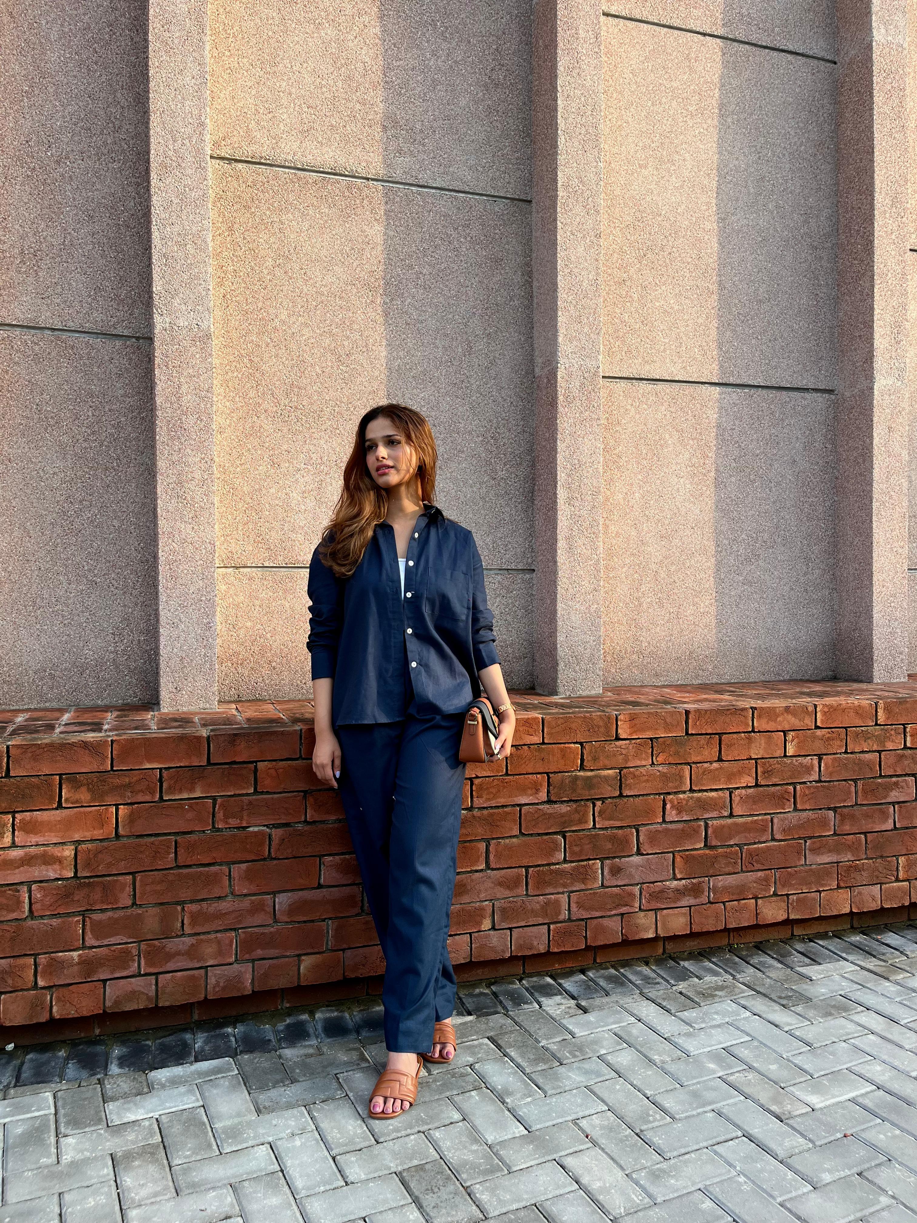 PREMIUM BLUE CO ORD SET